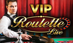 Logo de la Roulette VIP avec Croupier en Direct
