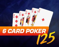 Poker à 6 cartes 1-2-5 Logo
