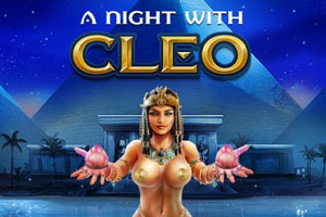 Une Nuit Avec Cleo Slot Logo
