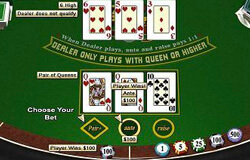 Table de Poker Ultime à 3 Cartes