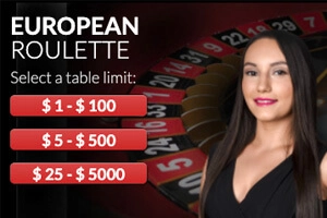 Roulette Rouge avec Croupier en Direct Wild Casino
