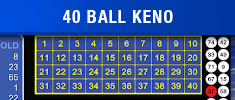 40 Ball Keno