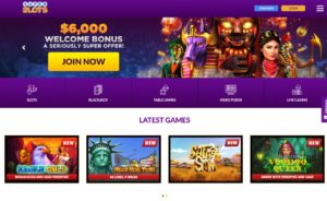 Capture d'écran de Super Slots Casino