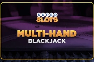 Logo du Jeu de Blackjack à Plusieurs Mains Super Slots
