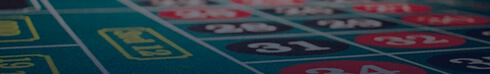 Bannière de Table de Roulette En Direct