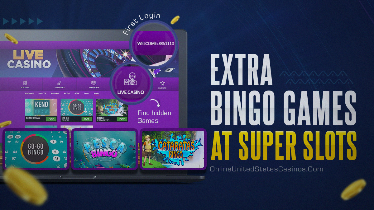 Jeux de Bingo Supplémentaires Super Slots