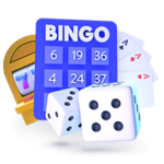 Jeux de Casino Machines à Sous Cartes Dés et Icône de Bingo