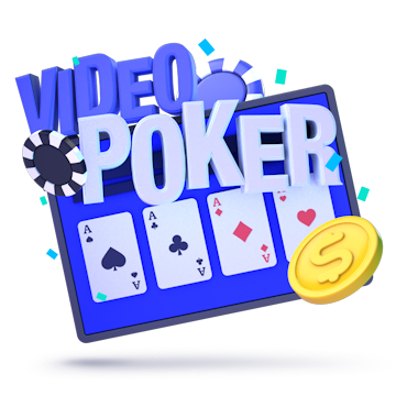 Icône de Vidéo Poker En Argent Réel