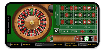 Roulette de Casino Mobile