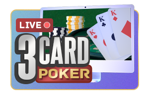 live 3 card poker
