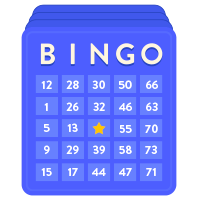 Icône de Carte de Bingo Violet