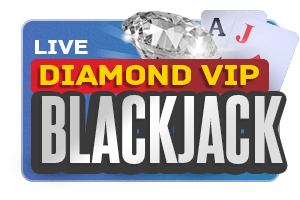 Blackjack VIP Diamant en Direct