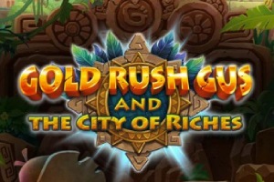 La Ruée vers l'Or Gus et La Cité des Richesses Slot Logo